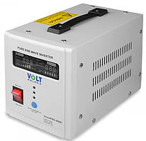 ДБЖ Volt Polska 3SP080012E 800 ВА 500 Вт + Акумулятор Volt Polska 12 В 100 А/год