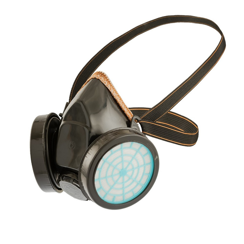 Респіратор-напівмаска протипиловий MASTERTOOL FFP1 R EN 149 2 змінних протиаерозольних фільтрів P1 82-0185, фото 1