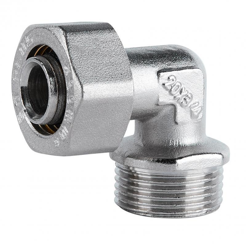 Куточок обтискний SD Plus 20х3/4" НР SD157W2020
