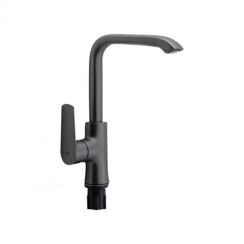 Змішувач для кухні Qtap Zelnava QTZELN9050101FG Graphite, фото 1