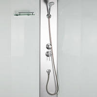 Lidz задня стінка WHI з кріпленнями під поличку TANI 80x80 HIGH