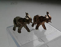 Слон трубящий статуэтка миниатюра.