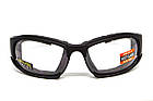 Окуляри захисні фотохромні Global Vision Assault Photochromic (clear) Anti-Fog, прозорі, фото 8