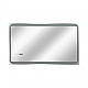 Дзеркало Qtap Mideya  1000х600 з LED-підсвічуванням Touch,  з антизапотіванням, з годинником, димером, рег., фото 4