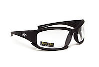 Окуляри захисні з ущільнювачем Global Vision Assault (clear) Anti-Fog, прозорі, фото 6