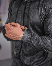 Стрічковий спортивний костюм Stone island x New balance blackВН1040, фото 5