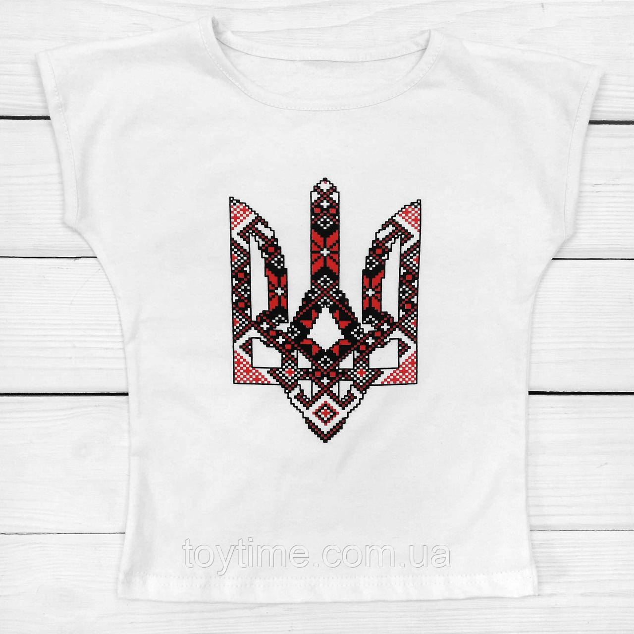 Футболка для дівчинки з Тризубом, фото 1