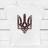 Футболка для дівчинки з Тризубом