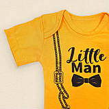 Боді для хлопчика Little Man, фото 2