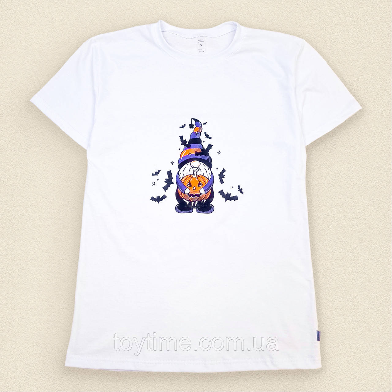 Футболка дитяча біла кулір Halloween, фото 1