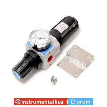 Фільтр-регулятор з індикатором тиску для пневмосистем Profi 3/8 RF-EW4000-03 Rock Force