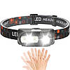Налобний світлодіодний ліхтар для нічних прогулянок, Ліхтарик на голову для роботи XJ-10, фото 2