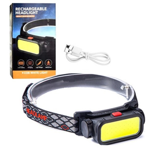 Професійний світлодіодний ліхтарик на голову BL-008+COB (white+red), Ліхтарик налобник VH-79, фото 1