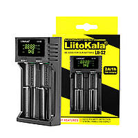 Універсальний зарядний пристрій LiitoKala Lii S2 для 18650, 26650, 21700, ААА Li-Ion, LiFePO4, NiMH