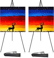 Комплект 2 шт підставка мольберт тринога 160см