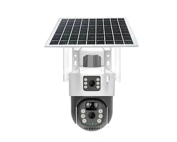 Камера працює через 4G з двома лінзами V36-4G SOLAR вулична Лучшая цена