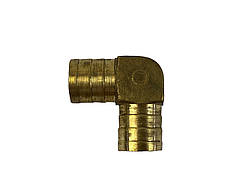 Перехідник (кут) шлангів обігрівача (D 20х20) латунь БС Авто