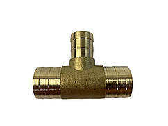 Перехідник (трійник) шлангів обігрівача (D 20х16х20) латунь БС Авто