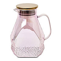 Графін скляний з кришкою 1.6л, в кор. 25*15*15см (24шт)