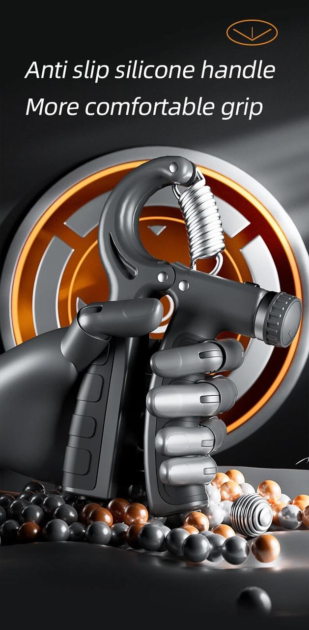 Кистьовий тренажер Grip Strength Trainer. Професійна лінія. Нержавейка.