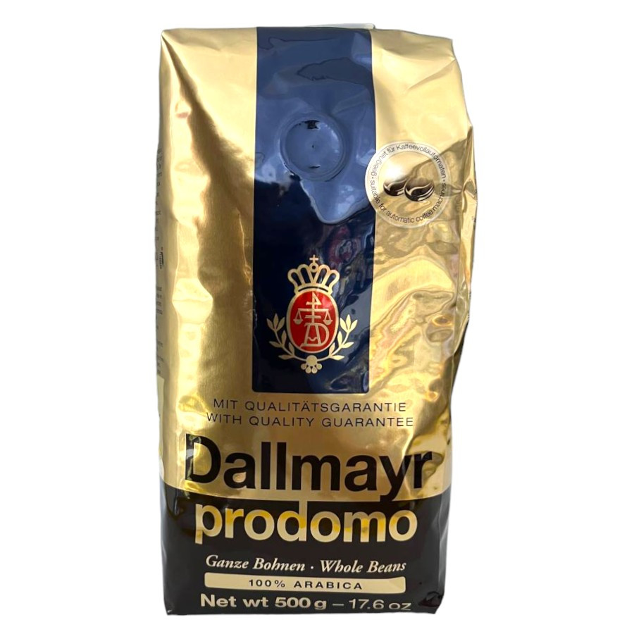 Кава в зернах Dallmayr Prodomo 100% арабіка 500 грамів Німеччина зернова натуральна кава
