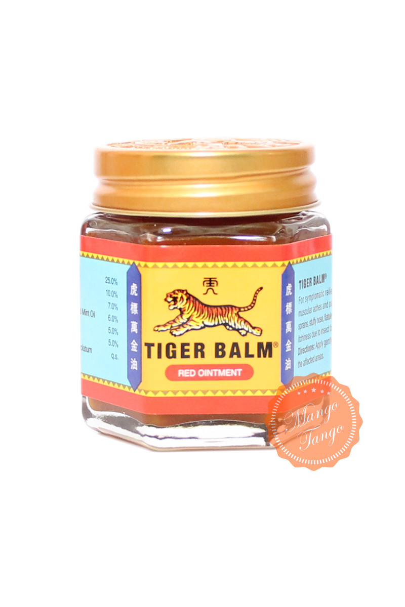 Червоний тигровий бальзам "Tiger balm red". 30 г.