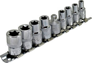 Набір головок торцевих YATO Torx Е5-Е16 9 предметів YT-0520