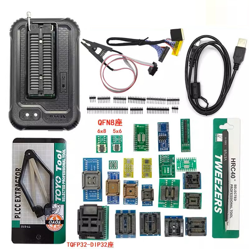 USB-програматор T48/TL866 XGecu + 27 аксесуарів