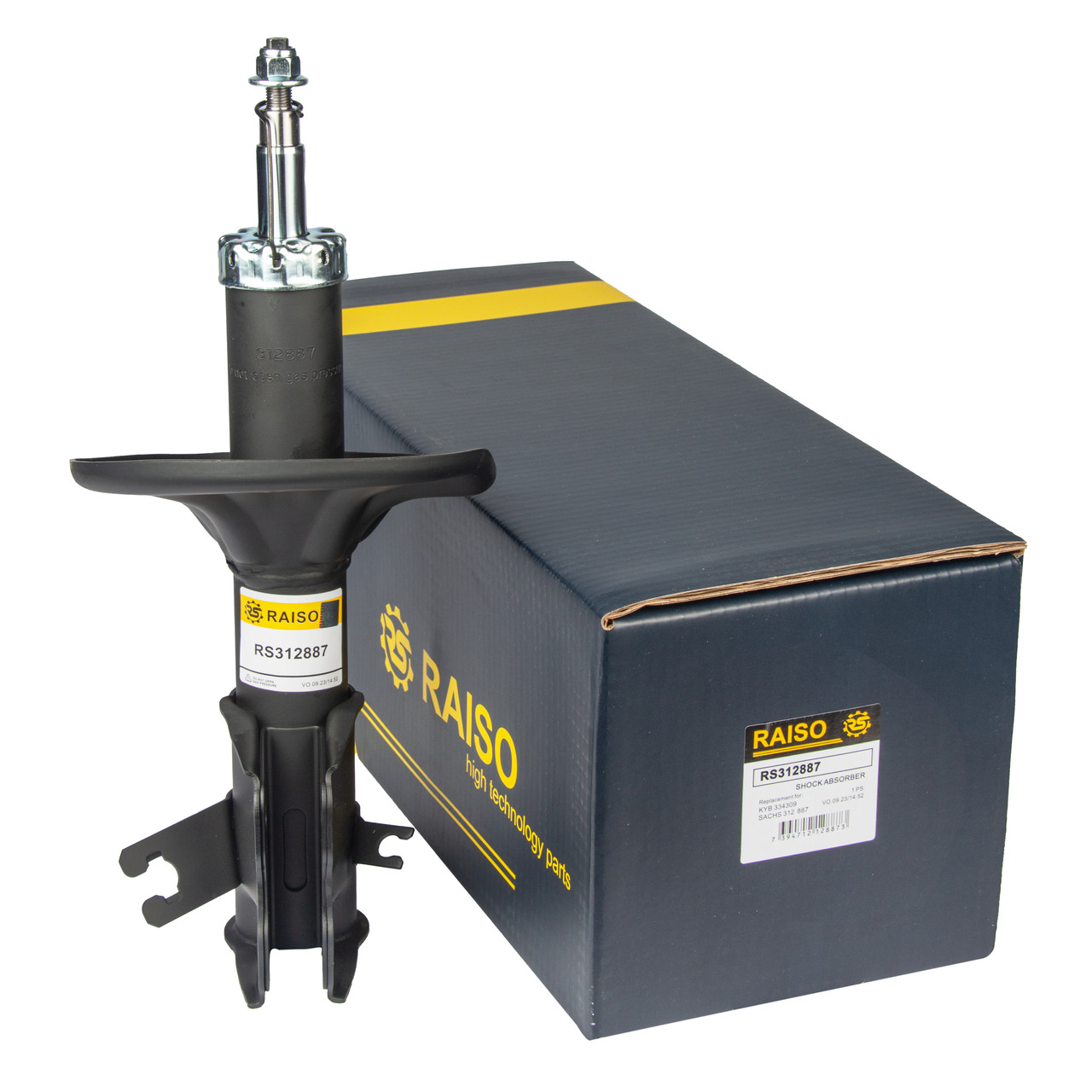 Амортизатор передній лівий Raiso (Швеція) Mitsubishi Carisma, Мітсубісі Каризма  95-06  #RS312887 UAZLCPT4, фото 1