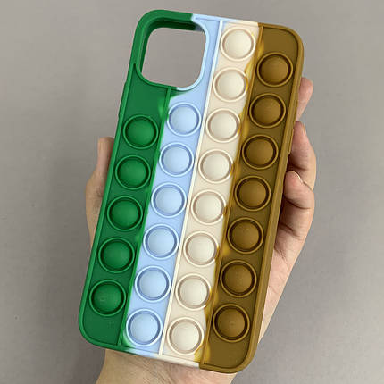 Чохол для iPhone 11 Pro Max Pop it антистрес силіконовий чохол поп іт на телефон айфон 11 про макс ORG 1, фото 1