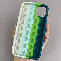 Чохол для iPhone 11 Pro Max Pop it антистрес силіконовий чохол поп іт на телефон айфон 11 про макс ORG 2, фото 2