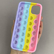 Чохол для iPhone 11 Pro Max Pop it антистрес силіконовий чохол поп іт на телефон айфон 11 про макс ORG 4, фото 2