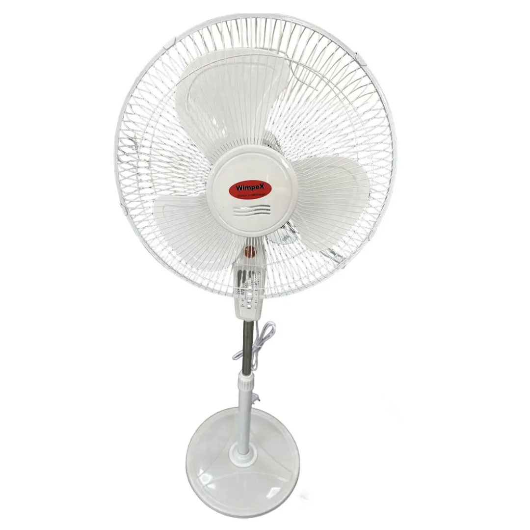 Вентилятор підлоговий Wimpex WX-1604 R Білий Побутовий вентилятор для дому та офісу, фото 1