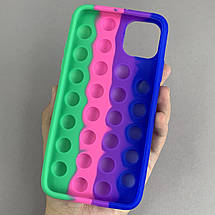Чохол для iPhone 11 Pro Max Pop it антистрес силіконовий чохол поп іт на телефон айфон 11 про макс ORG 7, фото 2