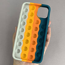 Чохол для iPhone 11 Pro Max Pop it антистрес силіконовий чохол поп іт на телефон айфон 11 про макс ORG 8, фото 2