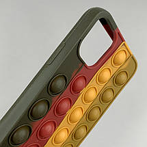 Чохол для iPhone 11 Pro Max Pop it антистрес силіконовий чохол поп іт на телефон айфон 11 про макс ORG 9, фото 3