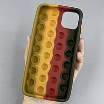 Чохол для iPhone 11 Pro Max Pop it антистрес силіконовий чохол поп іт на телефон айфон 11 про макс ORG 9, фото 2