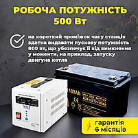Зарядна станція портативна SBTR AGM 100 A (1200 Вт*год), фото 4