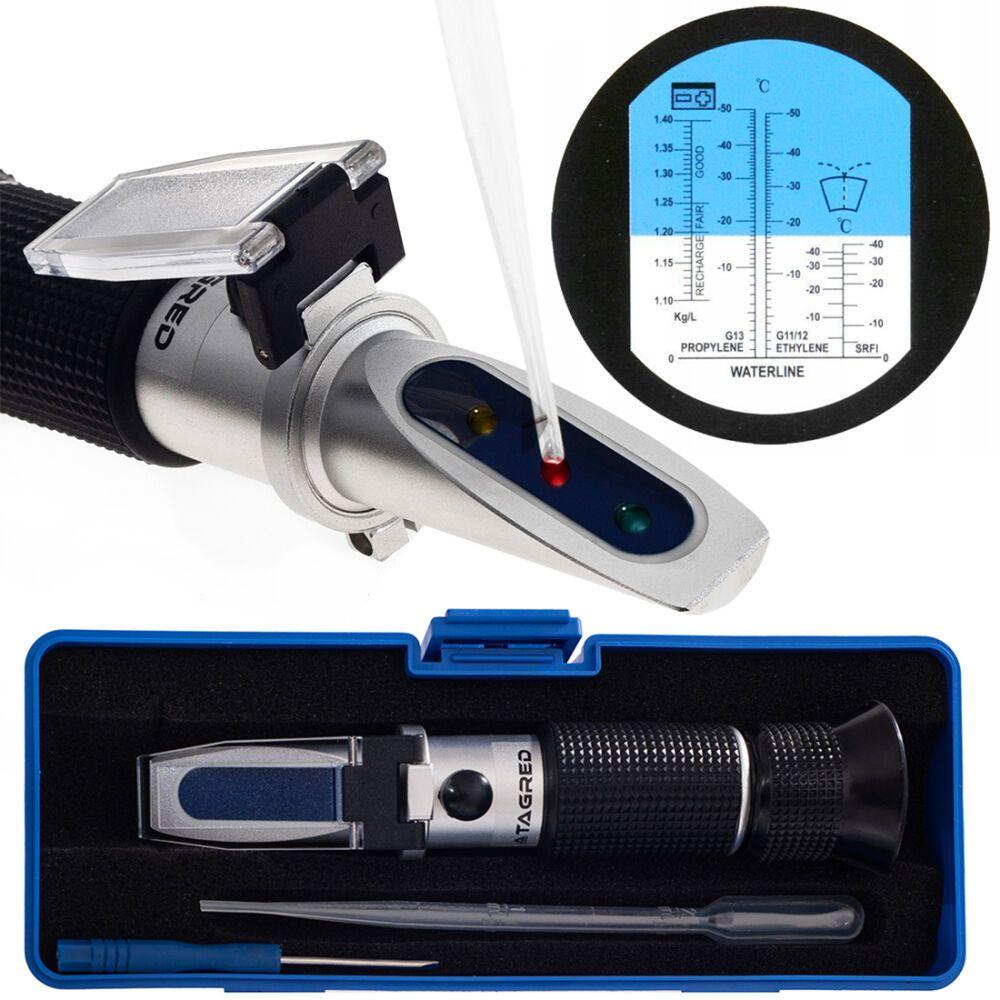 Рефрактометр для вимірювання експлуатаційних рідин авто TAGRED TA1390, фото 1