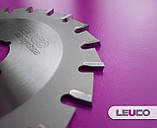 Торцеві дискові пили Leuco 100x2,4x1,6x22 z = 20 для оброблення крайок, "WS" nn-System, без зенківки, фото 4
