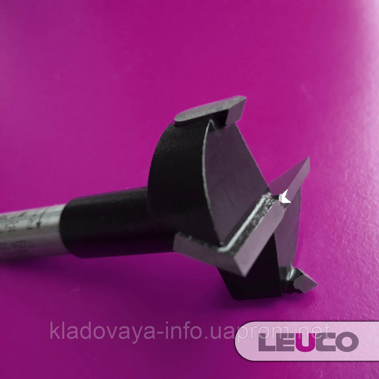 Чашкове свердло (вивершувач) Leuco для свердлильно-присадкових верстатів, 35х70х10 (праве)