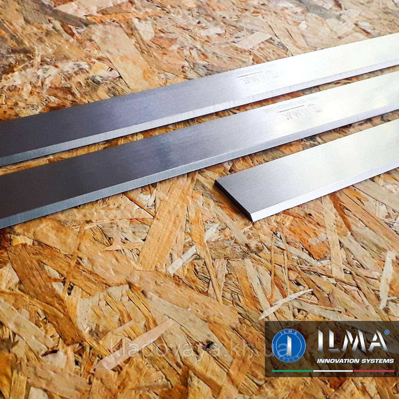 410x35x3, строгі (фугальні) HSS ножі ILMA Green Line W18% для фуганків і рейсмусів