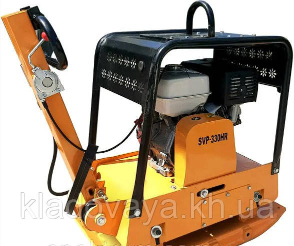 Віброплита реверсивна бензинова svp-330hr honda gx390