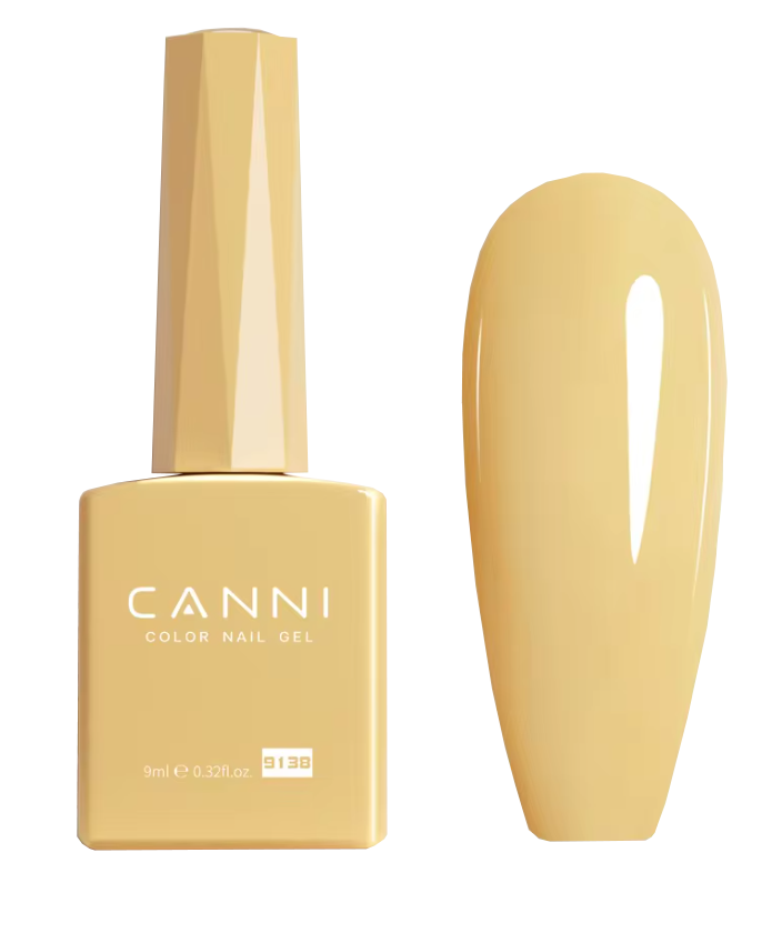 Гель-лак Canni Hema Free №9138, 9 мл (Camel)