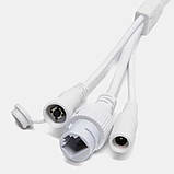 Поворотна камера зовнішнього відеоспостереження C15X-H-4G Sim V380 PRO Вулична відеокамера IP 66 з нічною зйомкою, фото 5