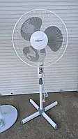 Підлоговий вентилятор Domotec MS-1621 Stand Fan, електровентилятор побутової потужності 40W