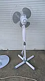 Підлоговий вентилятор Domotec MS-1621 Stand Fan, електровентилятор побутової потужності 40W, фото 3