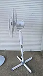 Підлоговий вентилятор Domotec MS-1621 Stand Fan, електровентилятор побутової потужності 40W, фото 5