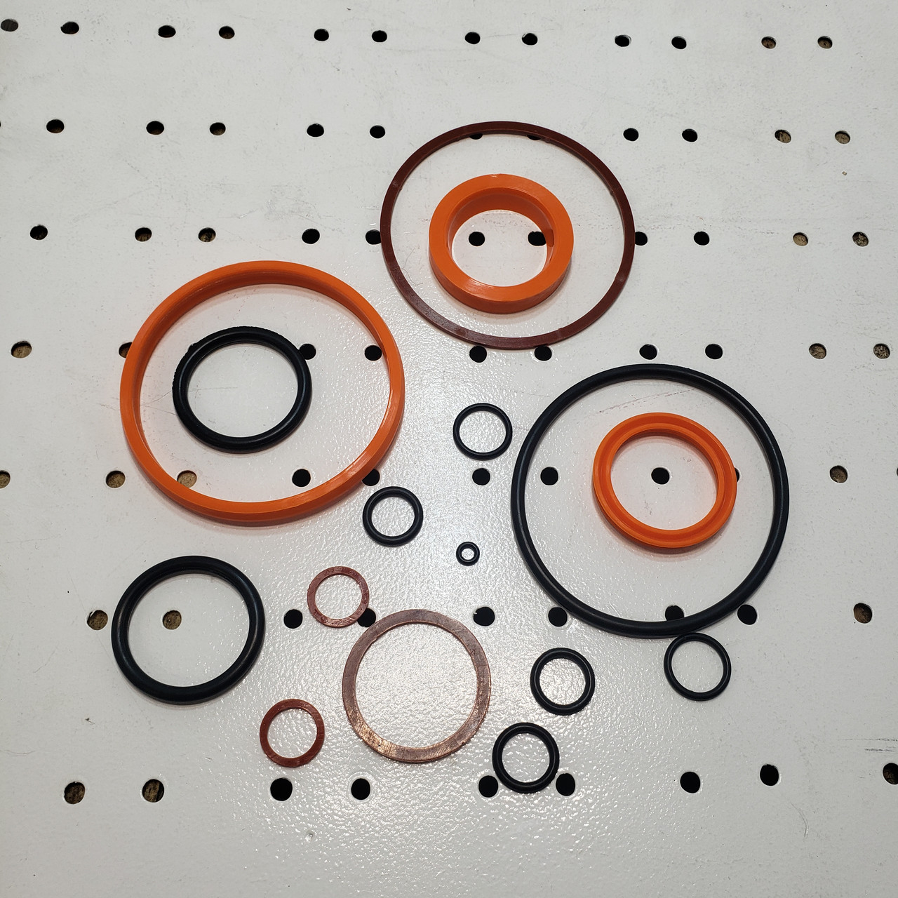 Ремкомплект гідроциліндра ЦС100 нового зразку (ПОЛІУРЕТАН), фото 1