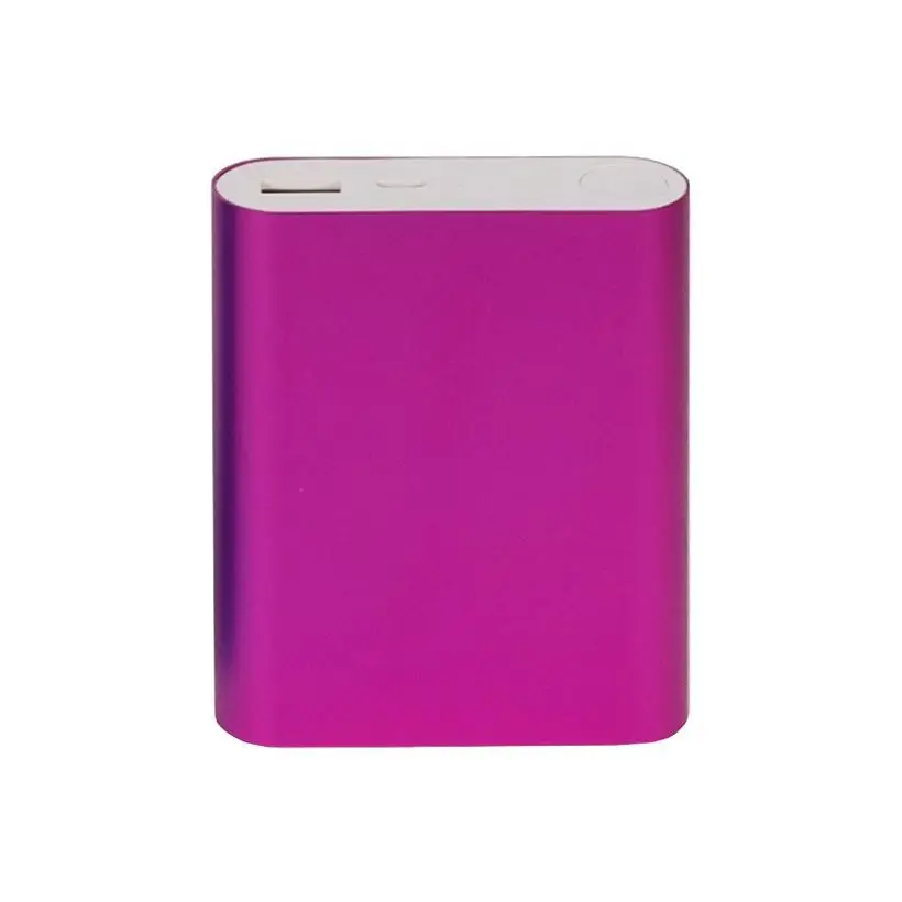 Повербанк 10400 mah портативний акумулятор Power Bank рожевий